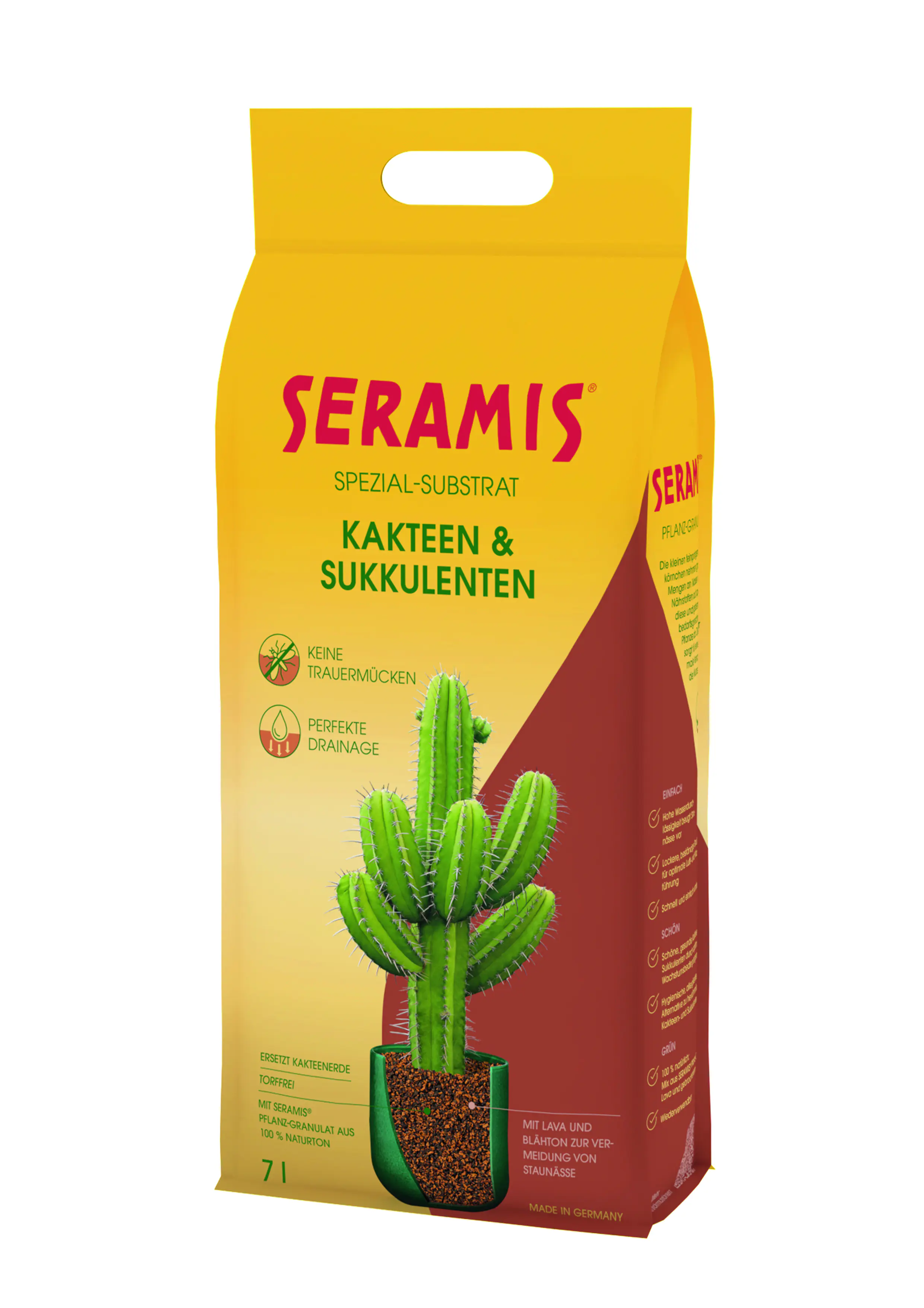 Seramis Spezial-Substrat für Kakteen und Sukkulenten 7 l Seramis Spezial-Substrat für Kakteen und Sukkulenten 7 l