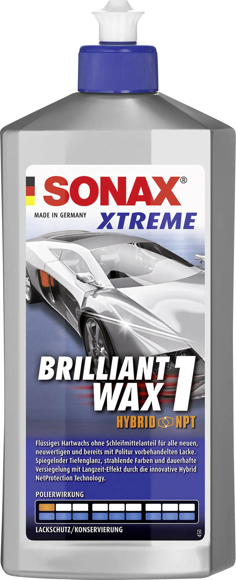 Sonax Xtreme Brillant Wax 1 Hybrid NPT 500ml