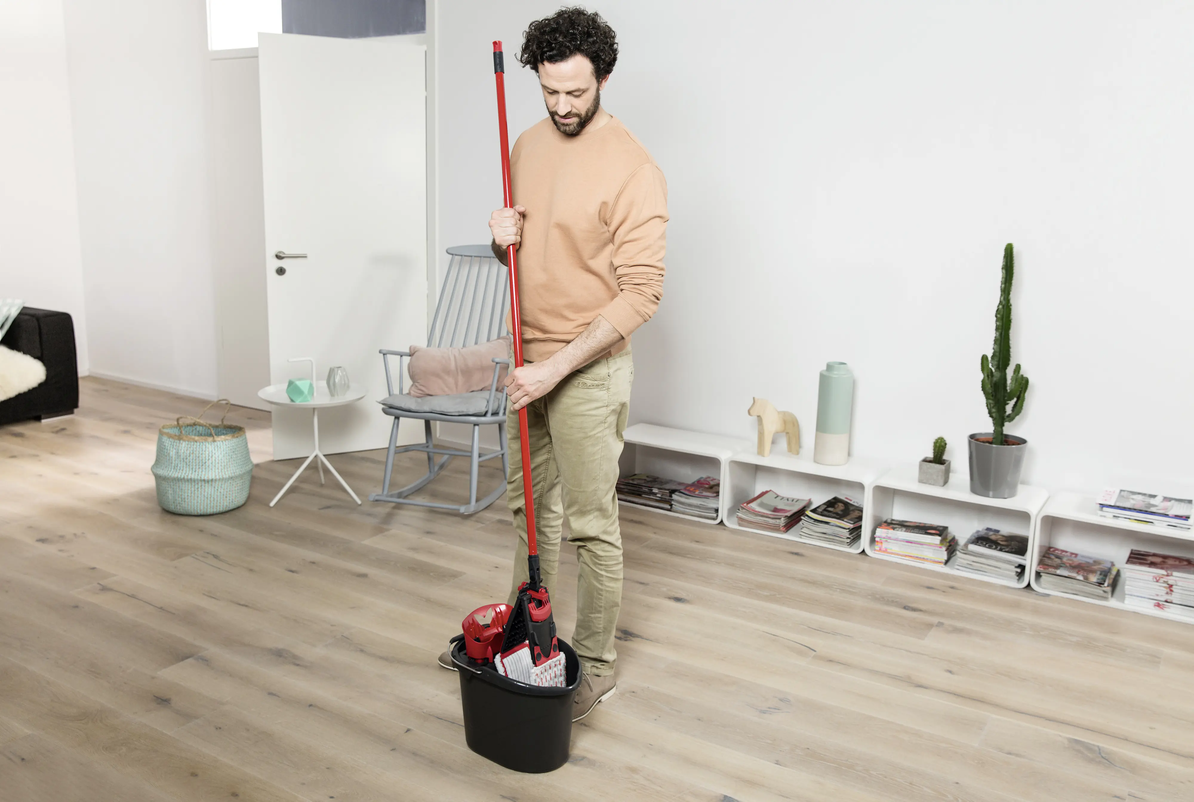 Vileda UltraMax 2 in 1 Komplett-Set inkl. Eimer, Wischer und Wischbezug