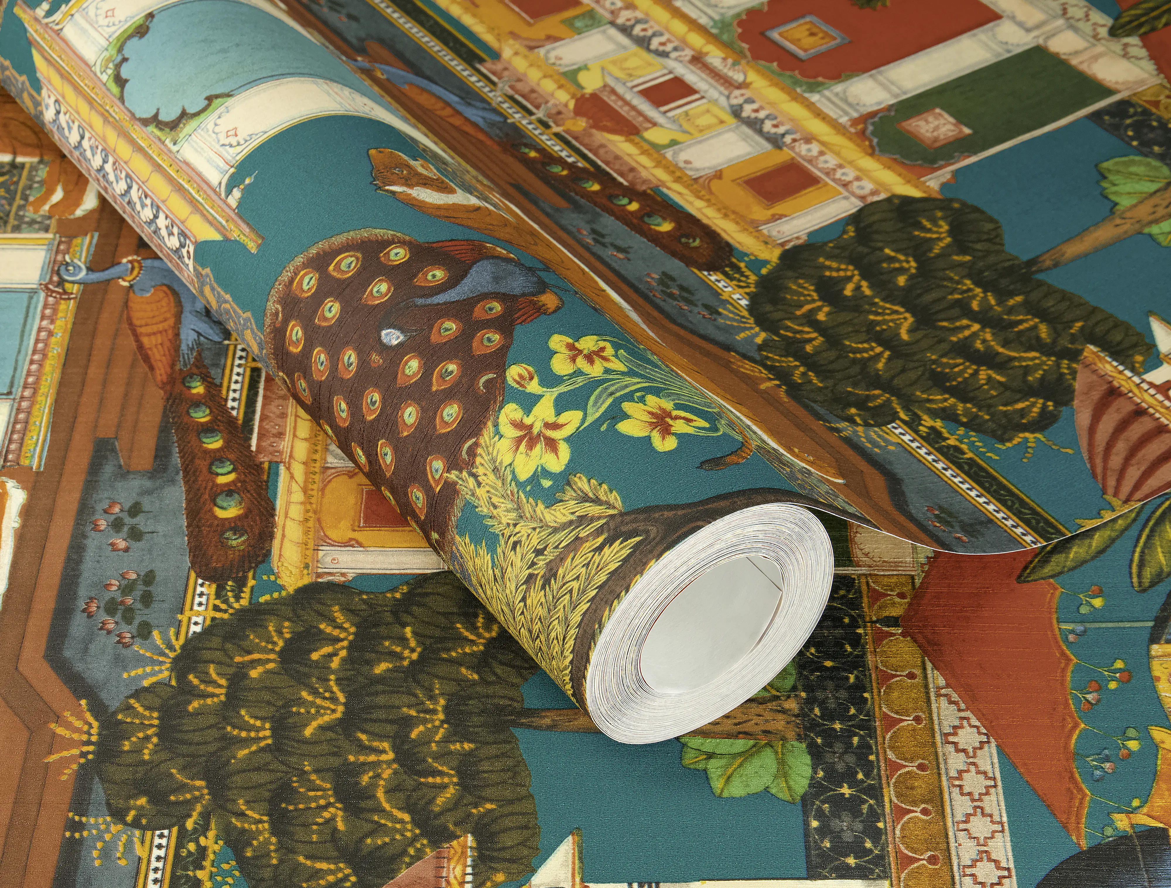 Rasch Vliestapete 746211 Grün-Hellgrün Muster & Motive 10,05 m x 0,53 m