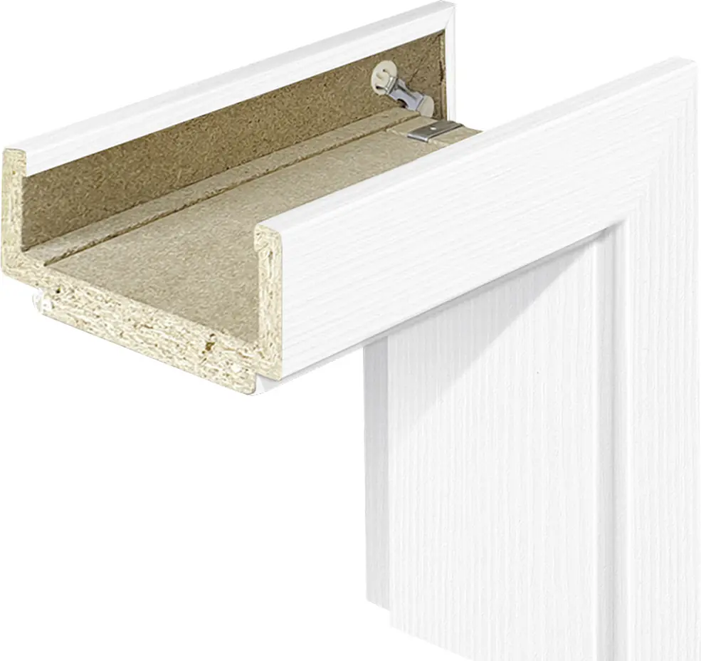 Borne Zarge CPL Masera weiß 73,5 cm DIN rechts