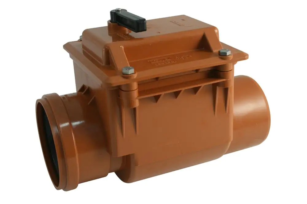 Marley Rückstauverschluss DN 110 Einfach-Rückstauverschluss