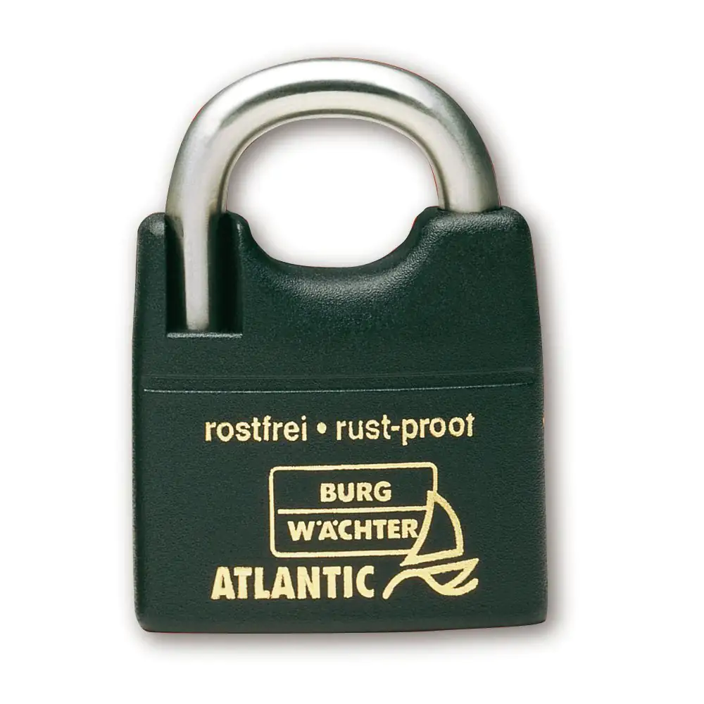 Burg Wächter Vorhängeschloss Atlantic 217 F 30 Ni 16.0 x 13.0 mm - 1 Stück