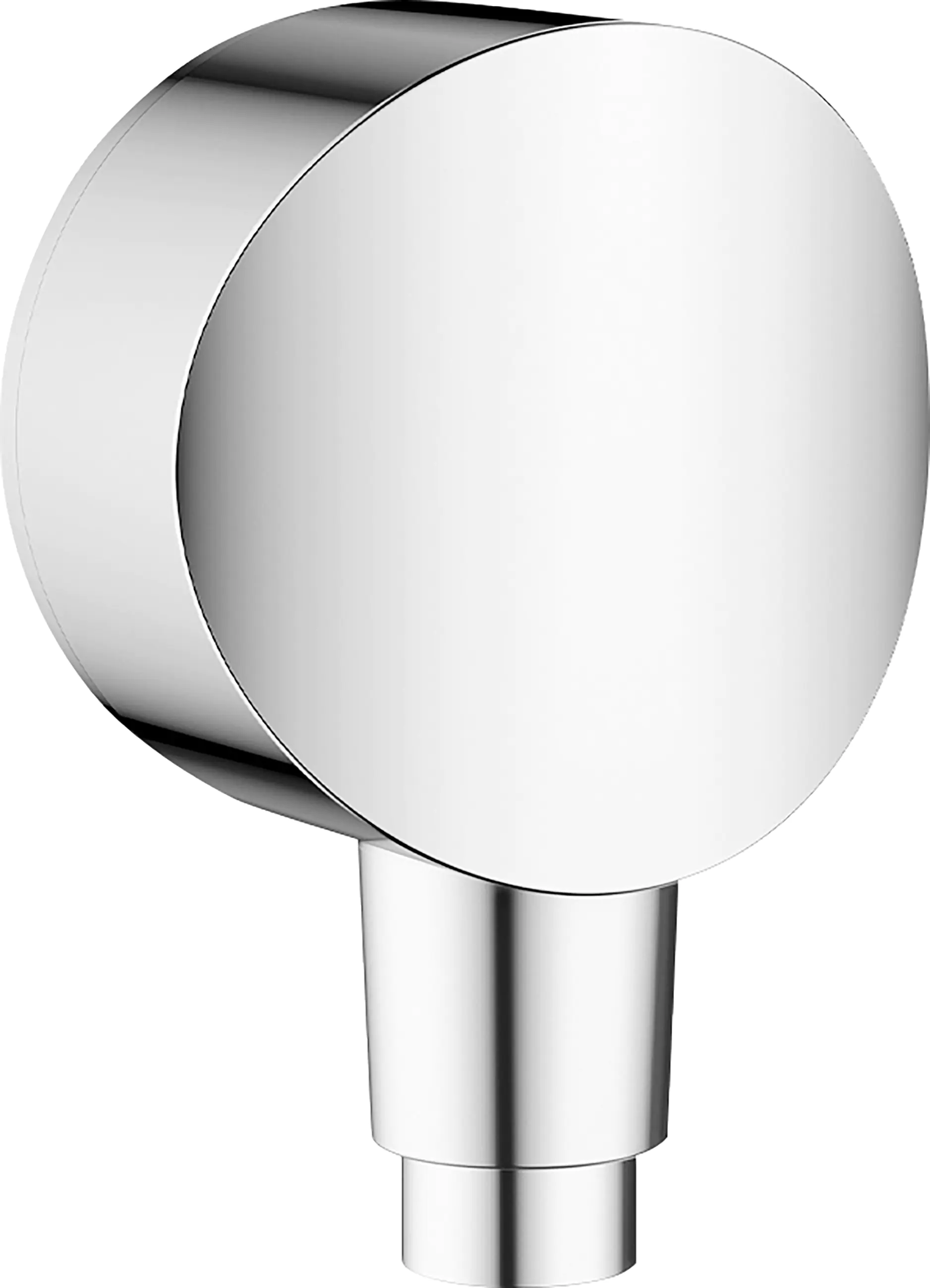 Hansgrohe Wandanschluss mit Rückflussverhinderer FixFit S chrom 