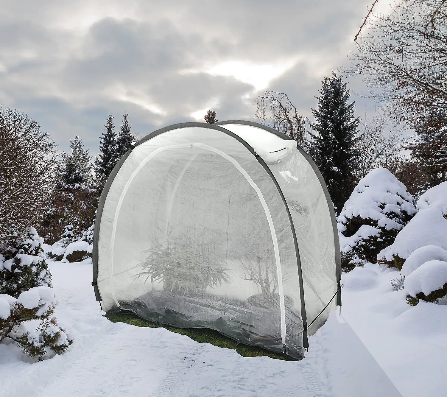 Bio Green Überwinterungszelt Arctic 186 x 84 x 175 cm Bio Green Überwinterungszelt Arctic 186 x 84 x 175 cm