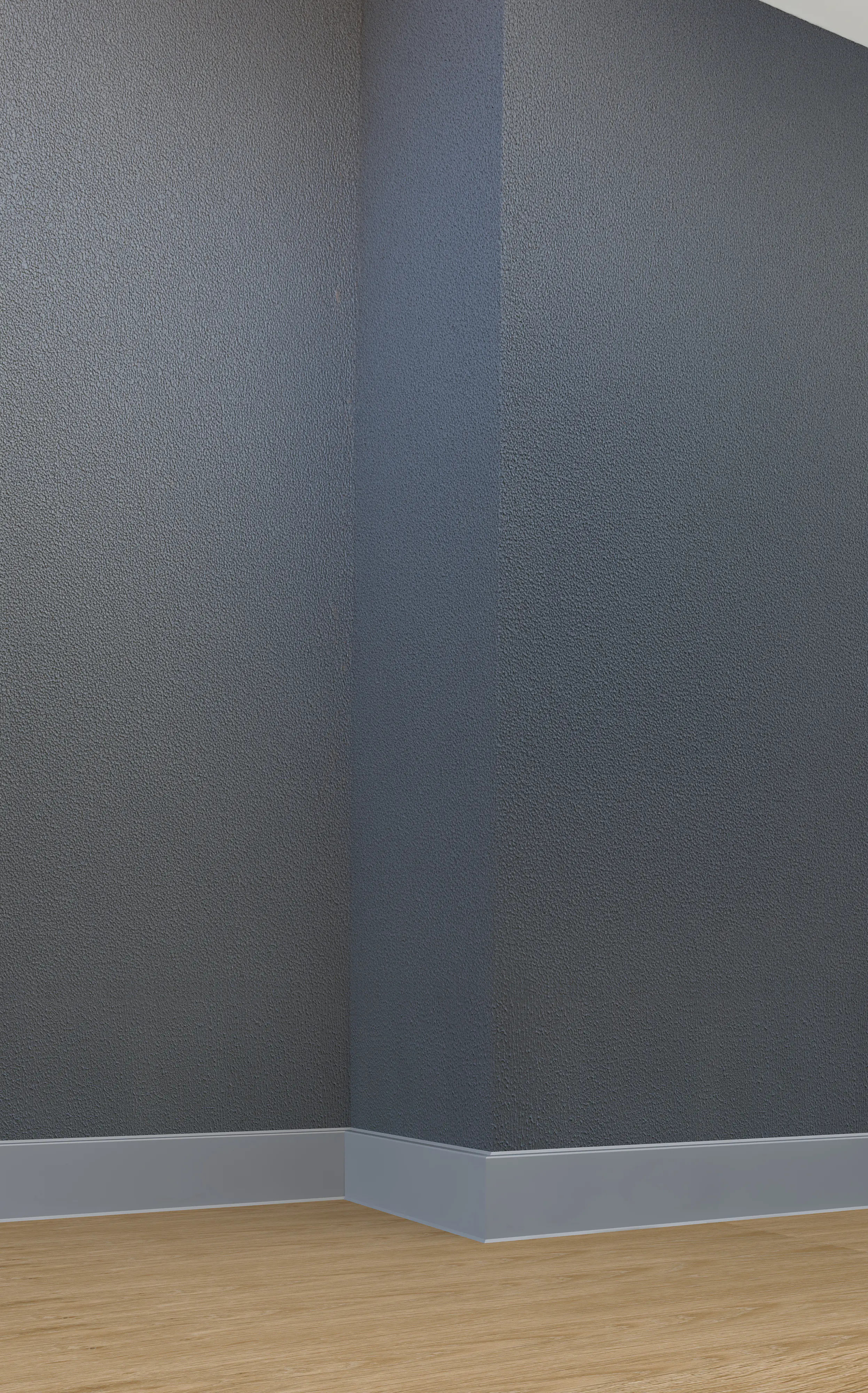 Neuhofer Fußleiste 240 cm x 80 x 13 mm fenstergrau