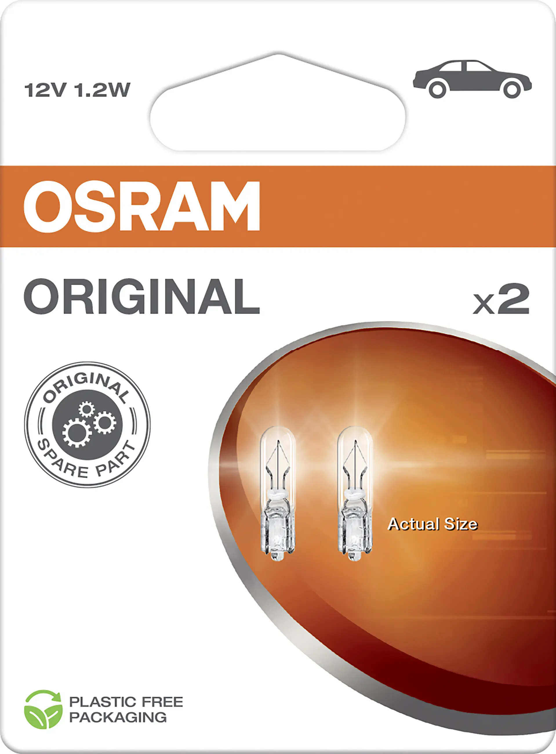 Osram Signallampe W1.2W Original 2.0 2 Stück
