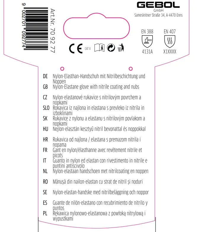 Gebol Handschuh Multi Flex   Gebol Handschuh Multi Flex