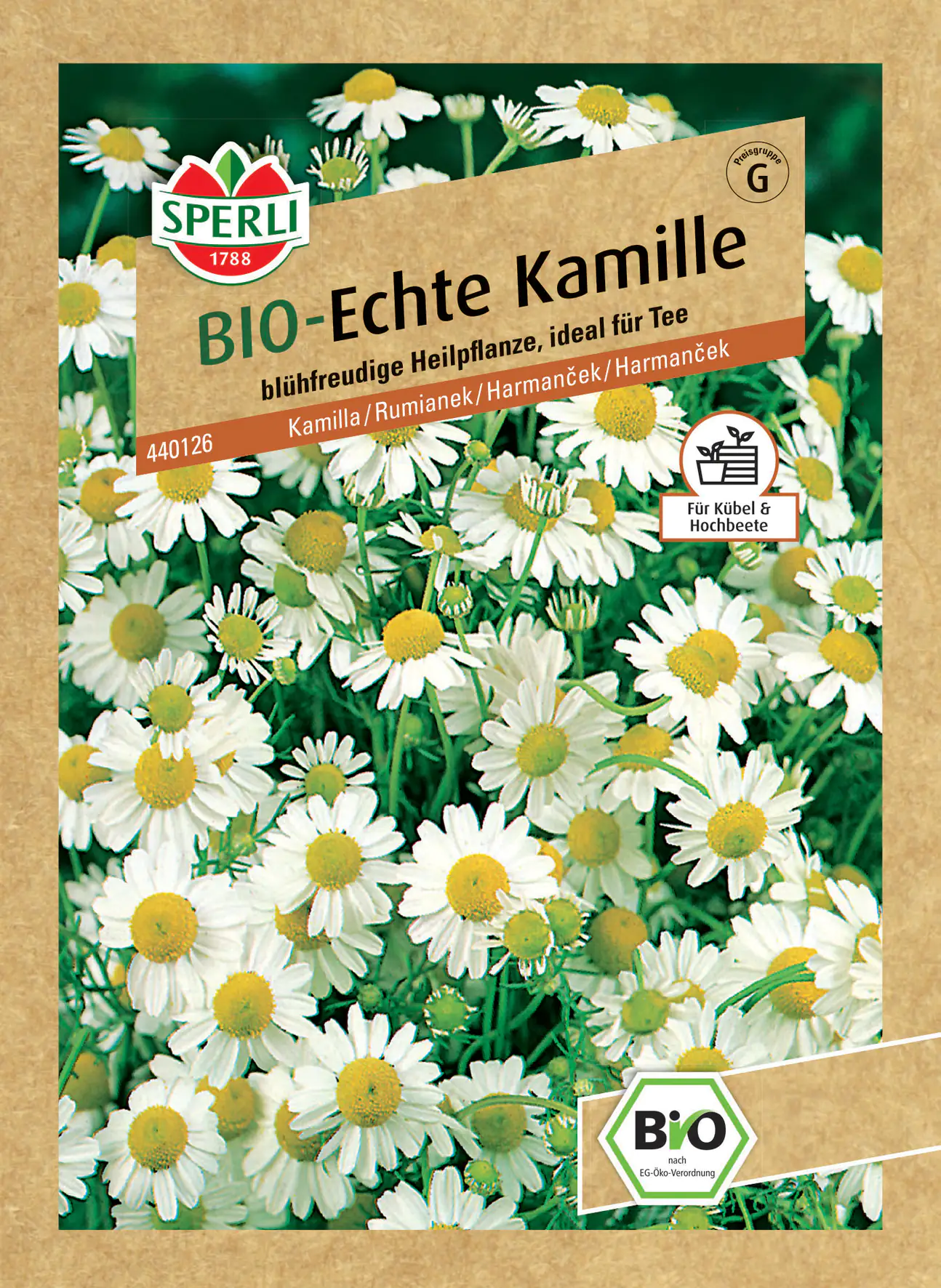 Sperli BIO Echte Kamille Sperli BIO Echte Kamille