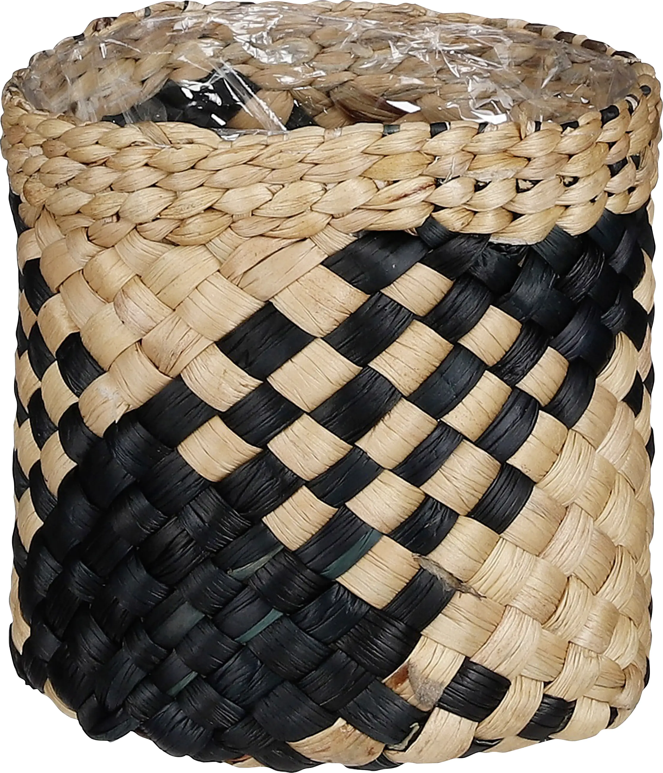 Mica Albury Topf schwarz Wasserhyazinthe Ø 18 x 18 cm