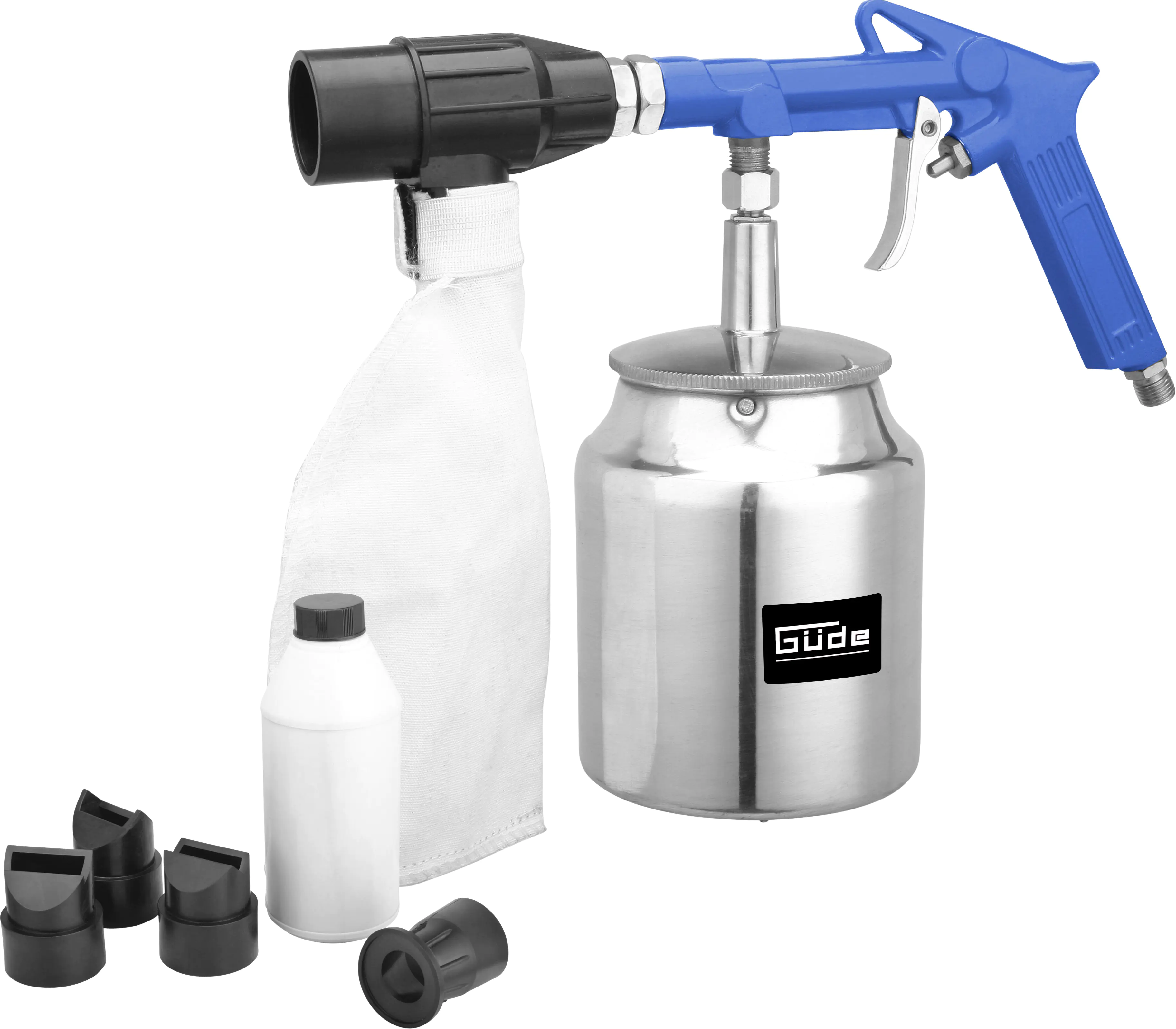 Güde Druckluft Sandstrahlpistole mit Rückgewinnung