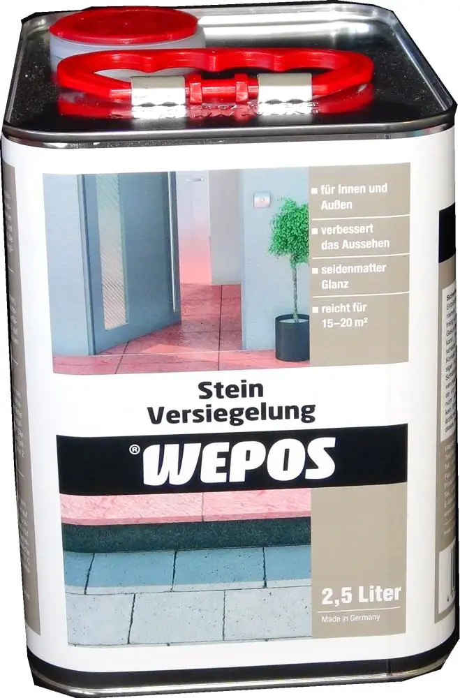 Wepos Steinversiegelung 2,5 l Wepos Steinversiegelung 2,5 l