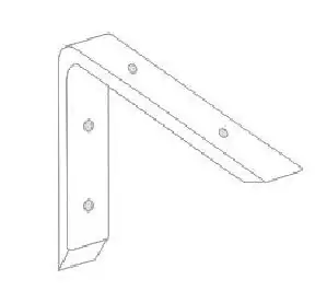 Dolle Konsole Thor 240 x 190 x 30 mm