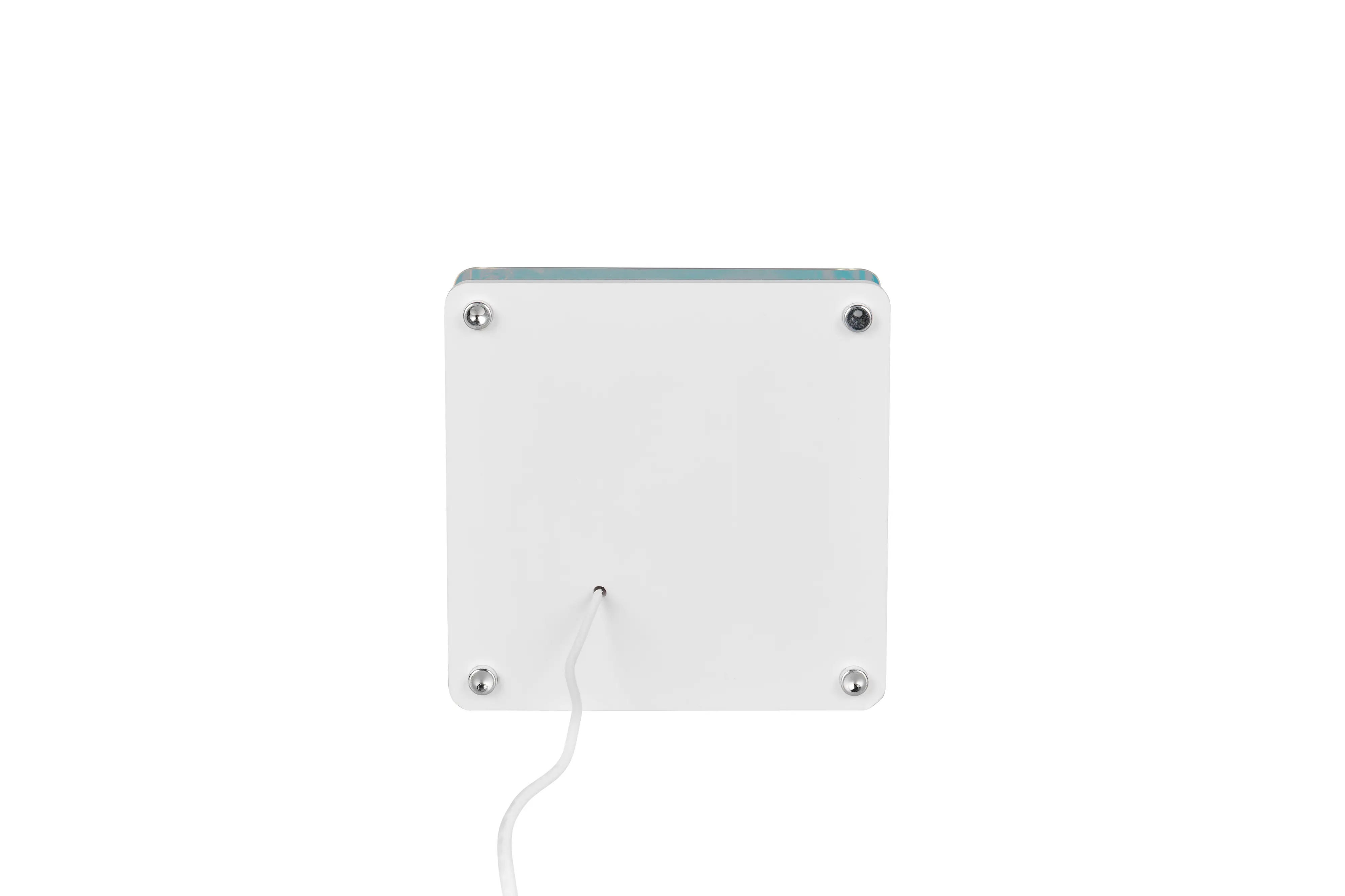 Reality LED-Tischleuchte Querido Fun Herz 14,5 x 14,5 cm warmweiß transparent irisierend