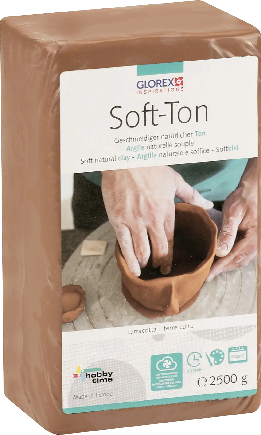 Glorex Soft-Ton terracotta, 2500 g