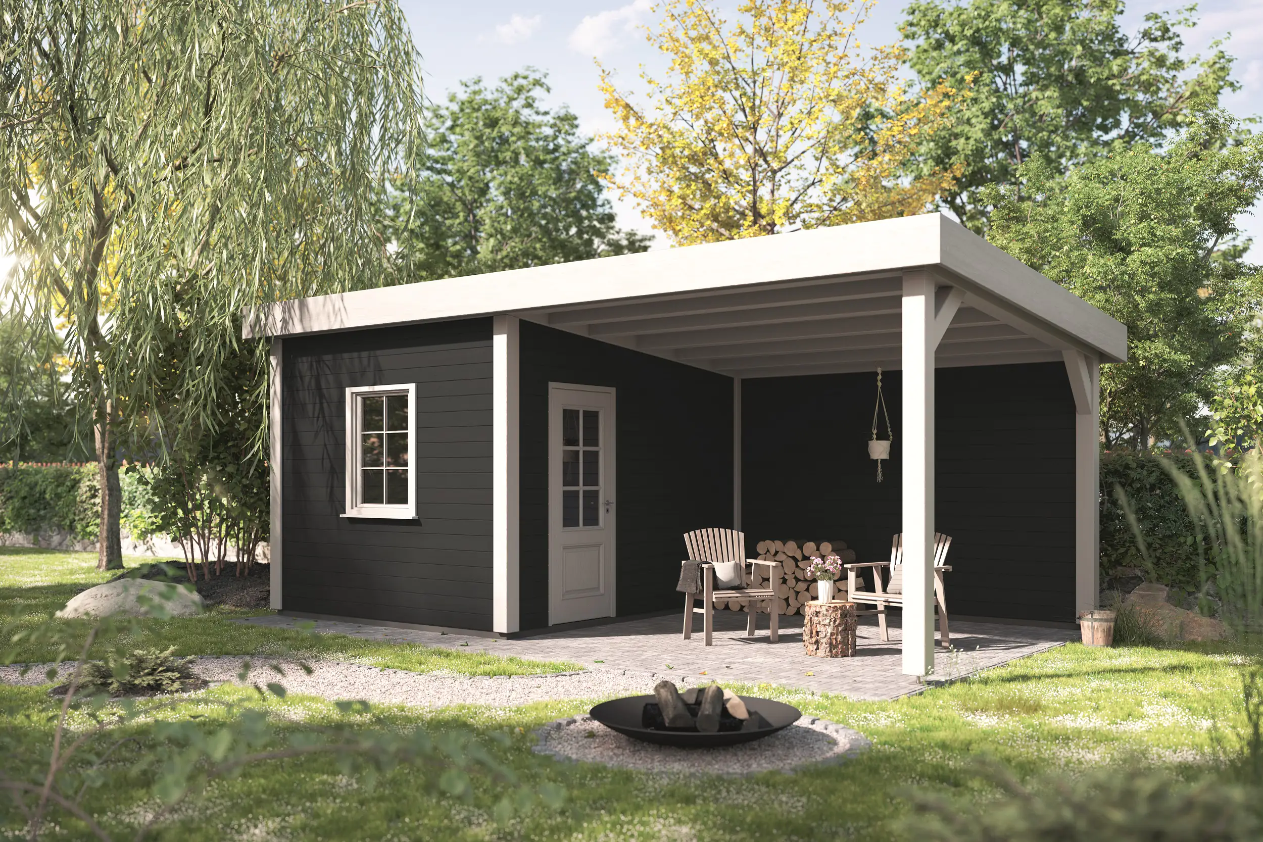 Alpina Wetterschutzfarbe deckend 0,75 L schwarz Alpina Wetterschutzfarbe deckend 0,75 L schwarz