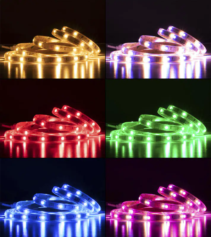 Müller Licht tint LED-Stripe weiß 3 m RGBW, dimmbar, Smart Home Müller Licht tint LED-Stripe weiß 3 m RGBW, dimmbar, Smart Home