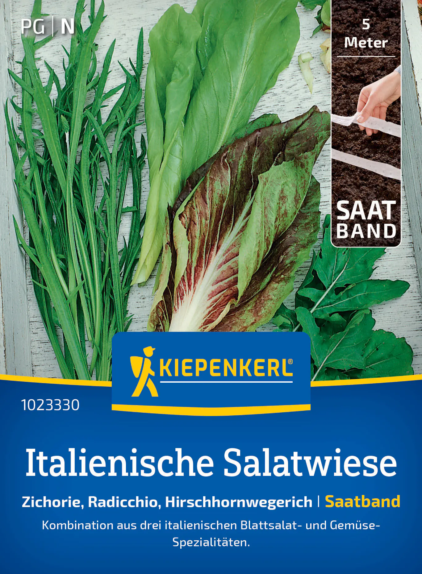 Kiepenkerl Saatgut Italienische Salatwiese für bis zu 5 lfd. Meter