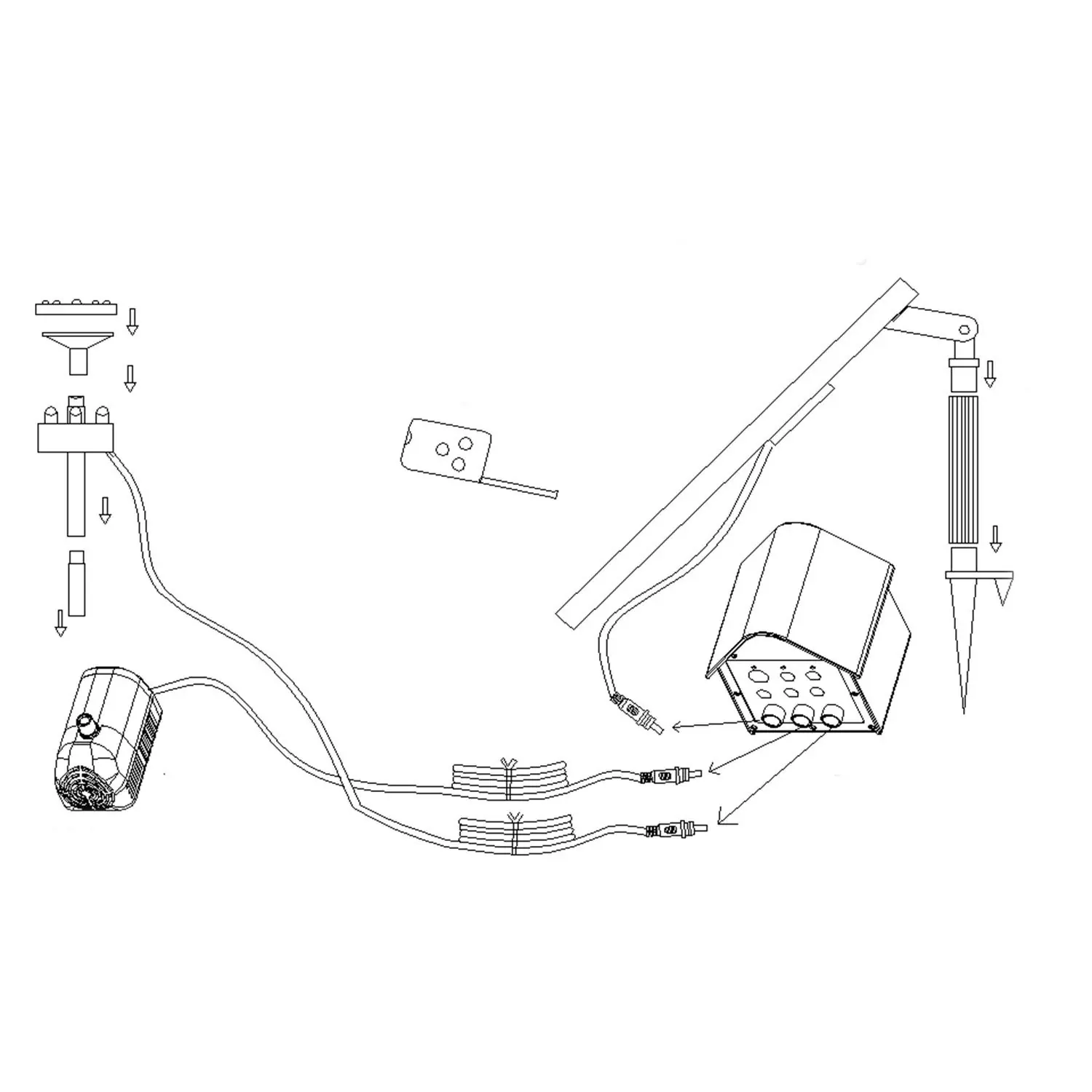 T.I.P. Solar-Teichpumpe SPS 250-6 Max. Fördermenge: 250 l/h, 3 W T.I.P. Solar-Teichpumpe SPS 250-6 Max. Fördermenge: 250 l/h, 3 W
