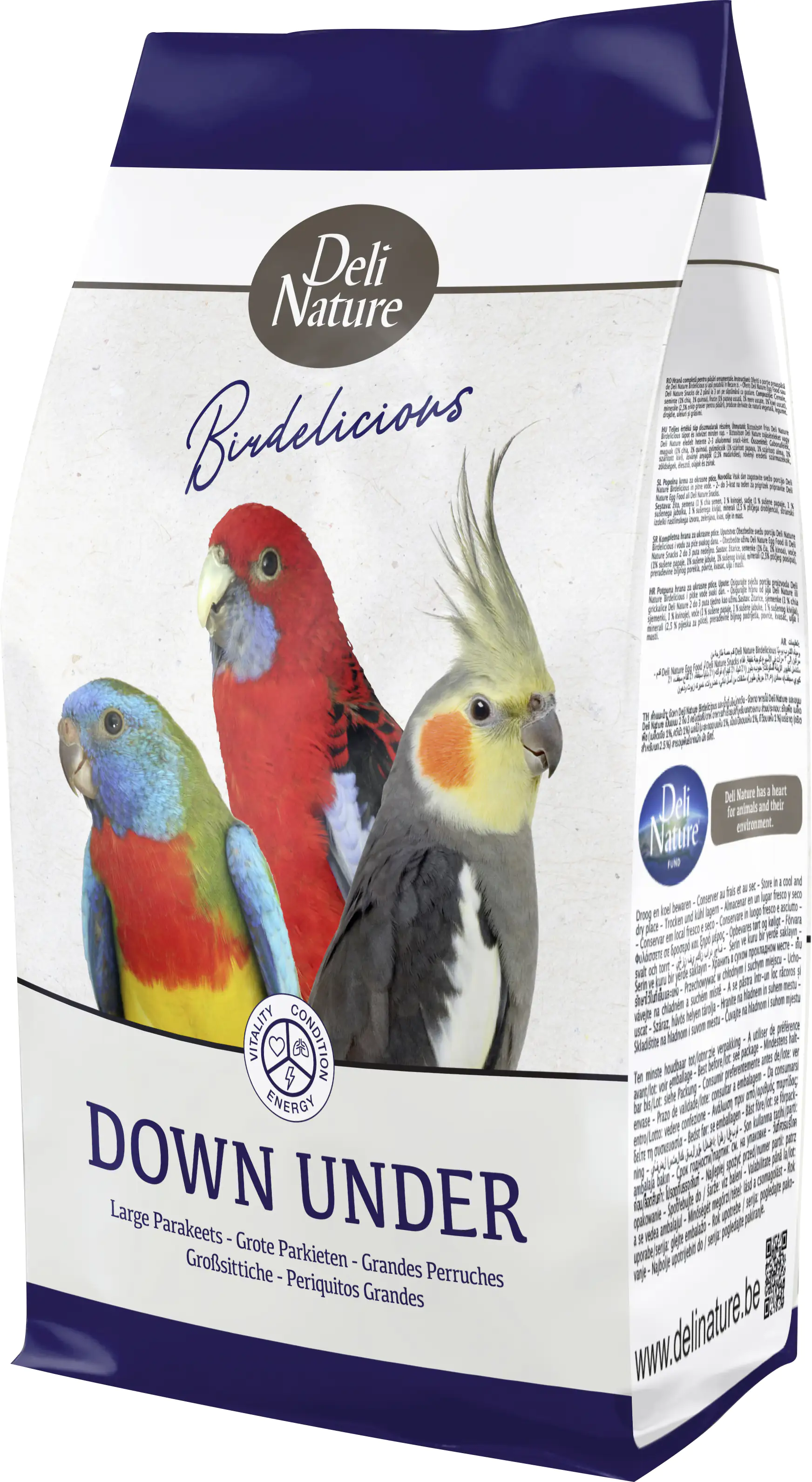 Deli Nature 5* Menu für Austr. Sittiche 800g