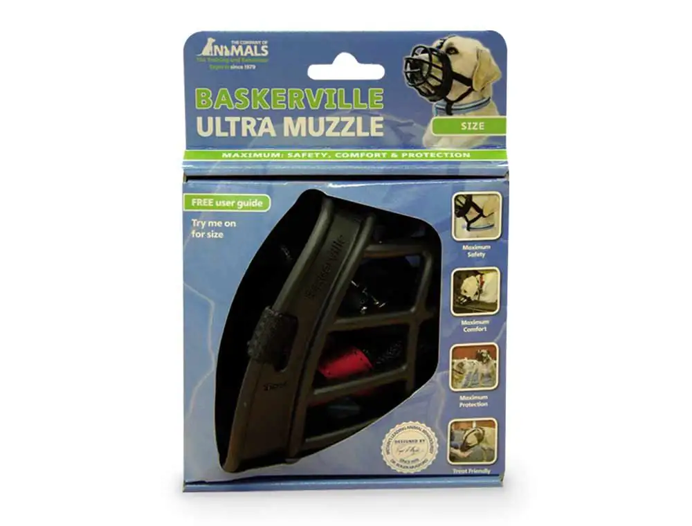 0886284614207 Nobby Maulkorb für Hunde Baskerville Ultra Muzzle Size 4