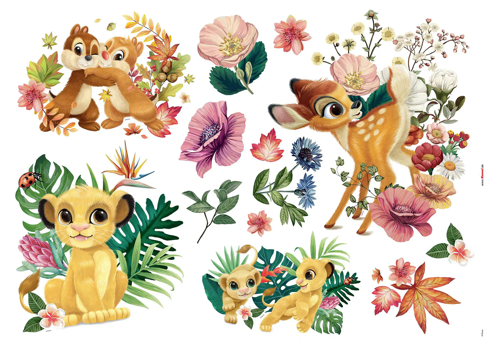Komar Decosticker Nature 100 x 70 cm  