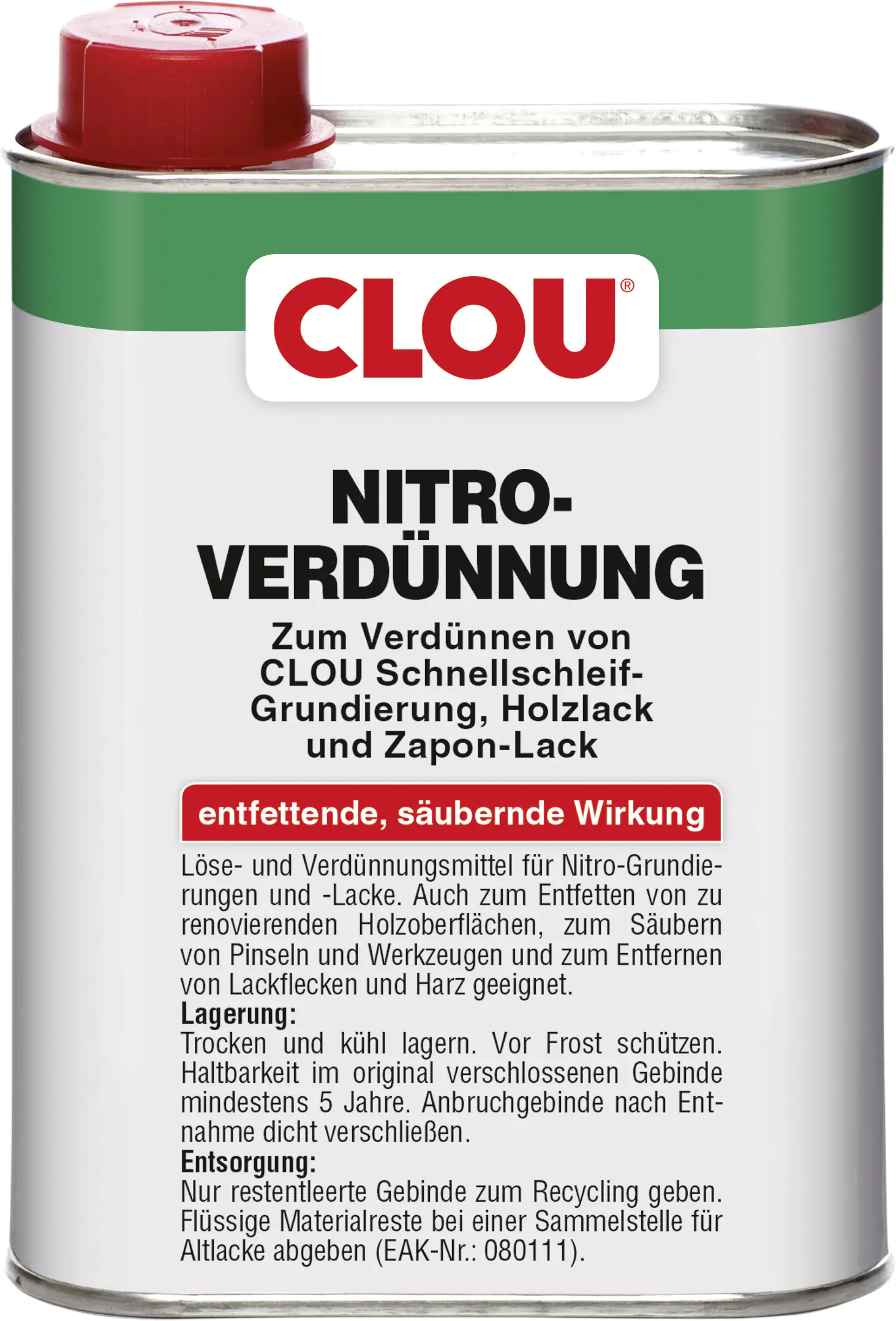 Clou Nitro Verdünnung V2 250 ml