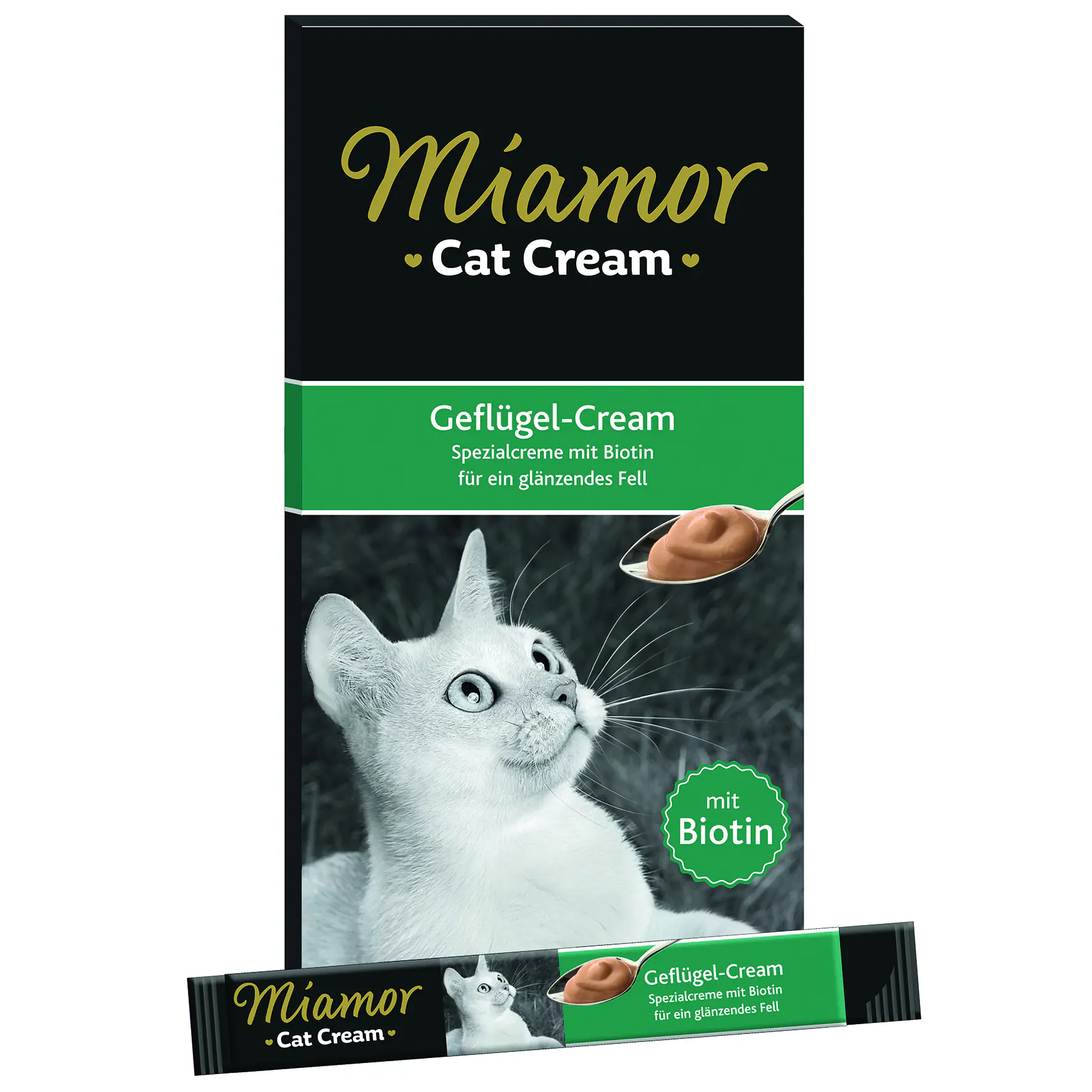 Miamor Katzensnack Geflügel-Cream 6 x 15 g