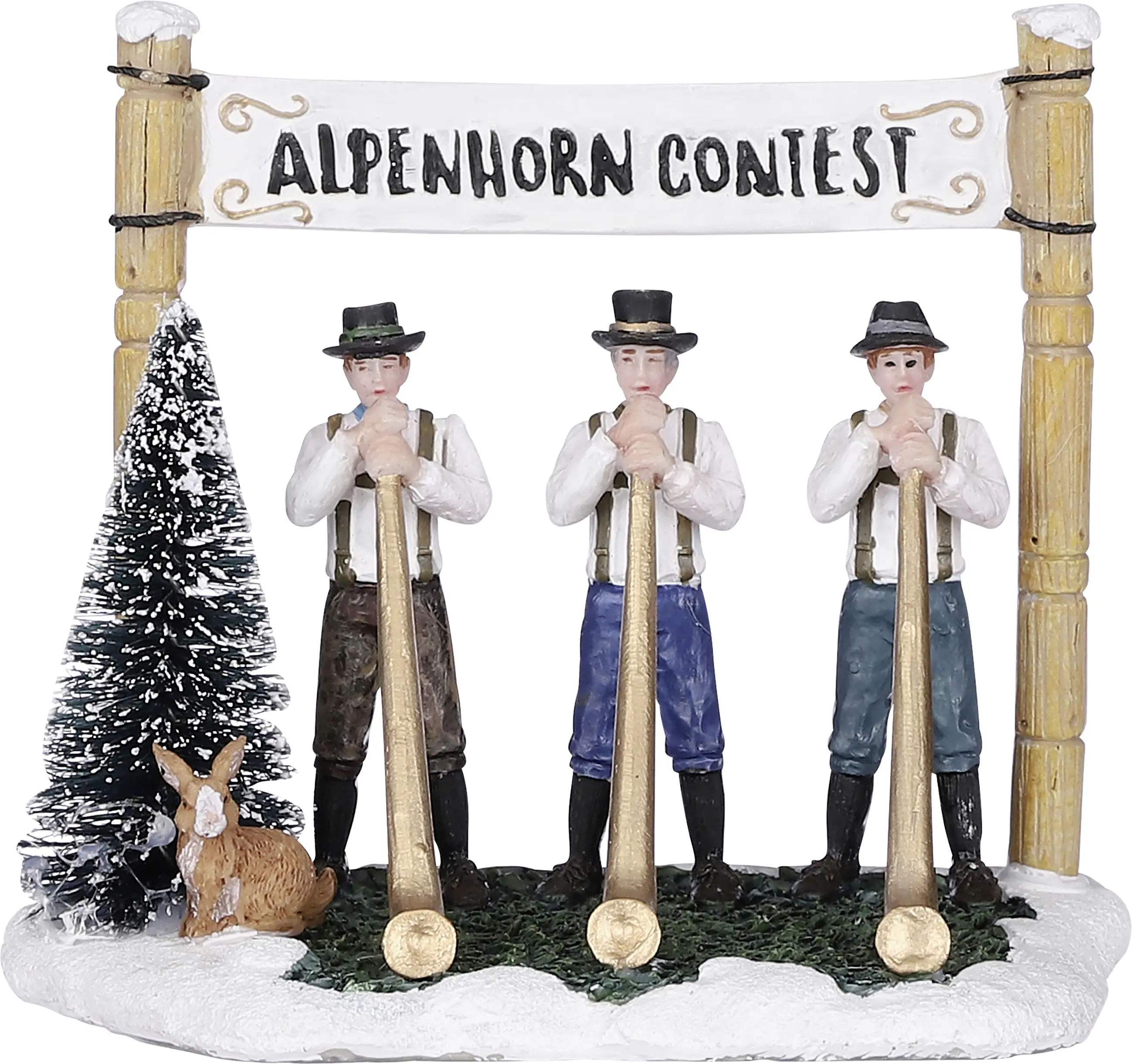 Luville Dekofigur Alpenkonzert 13 cm mehrfarbig