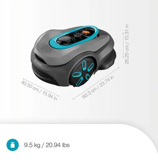 Gardena Mähroboter smart SILENO sense 400 m²