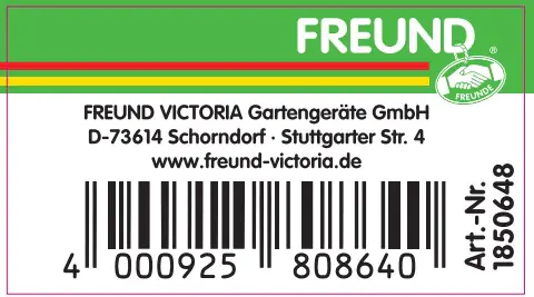 Freund Victoria Blumenkelle Arbeitsbreite 7 cm