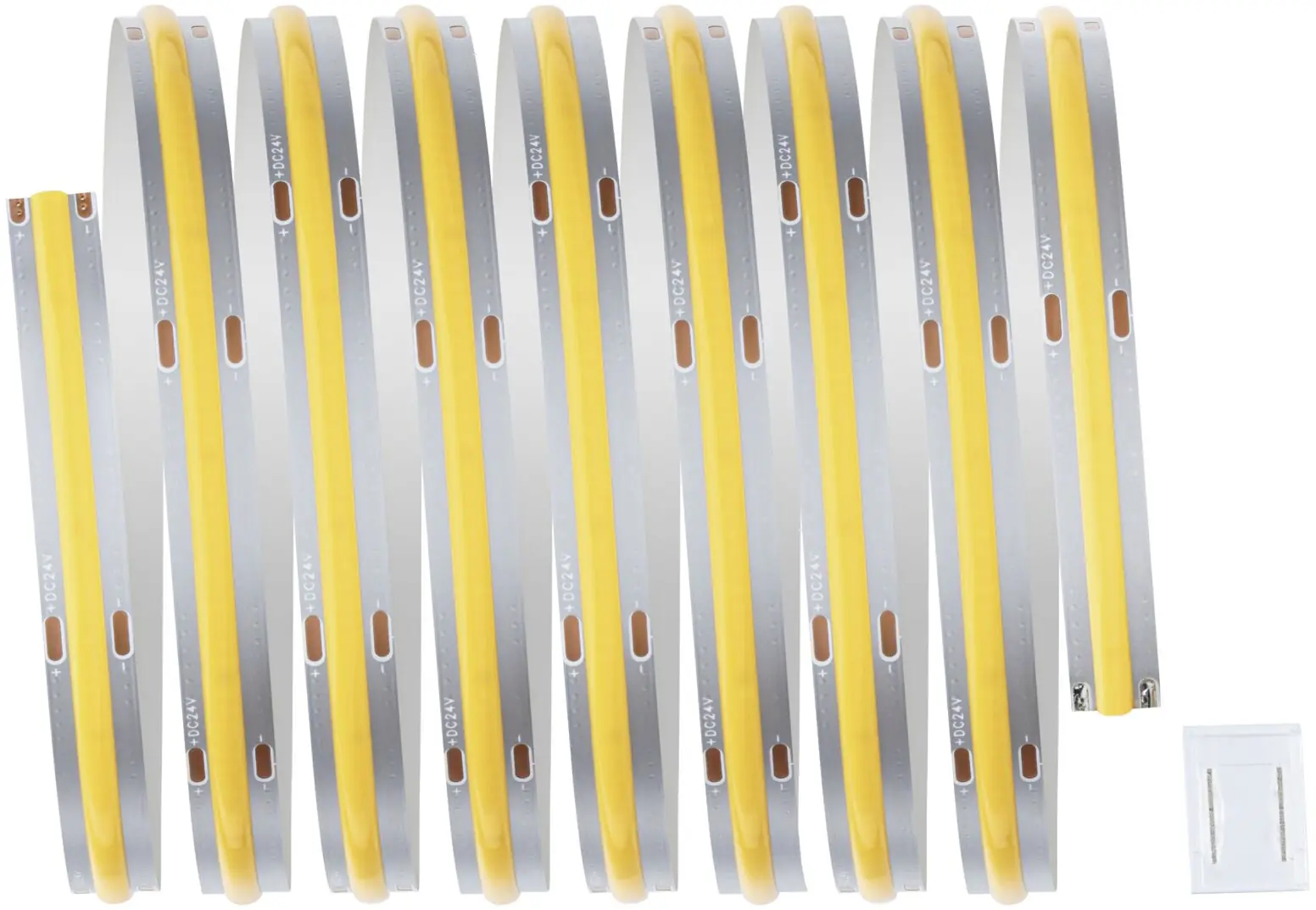 Paulmann MaxLED 1000 Stripe 2,5 m warmweiß Full-Line COB silber