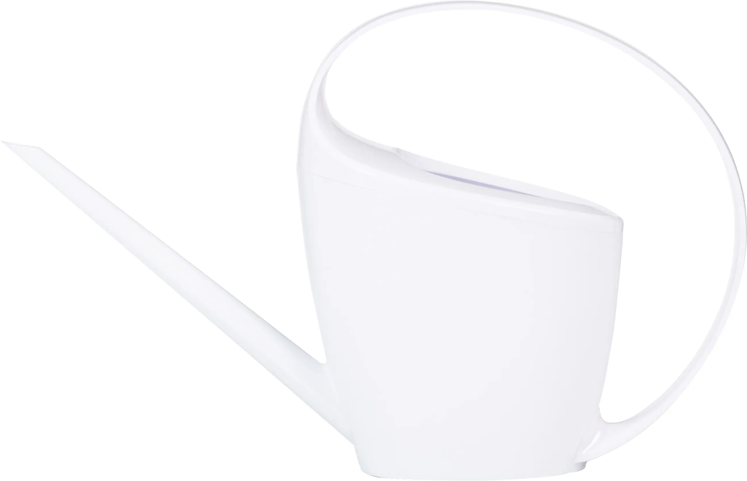 Scheurich Gießkanne Kunststoff weiß matt 1,4 L