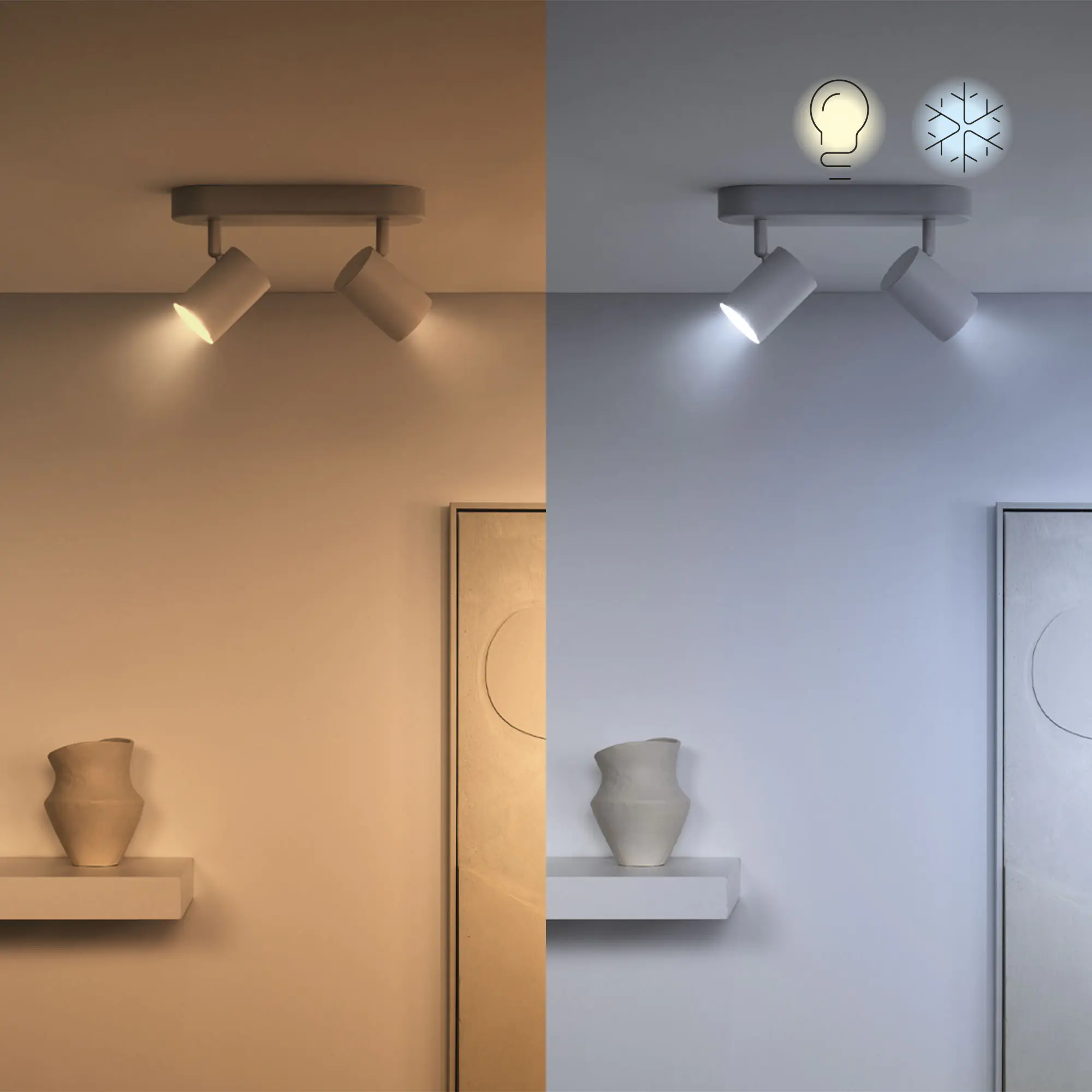 WiZ LED-Leuchtmittel Spot PAR16 GU10 4,7W warmweiß bis kaltweiß smart RGB