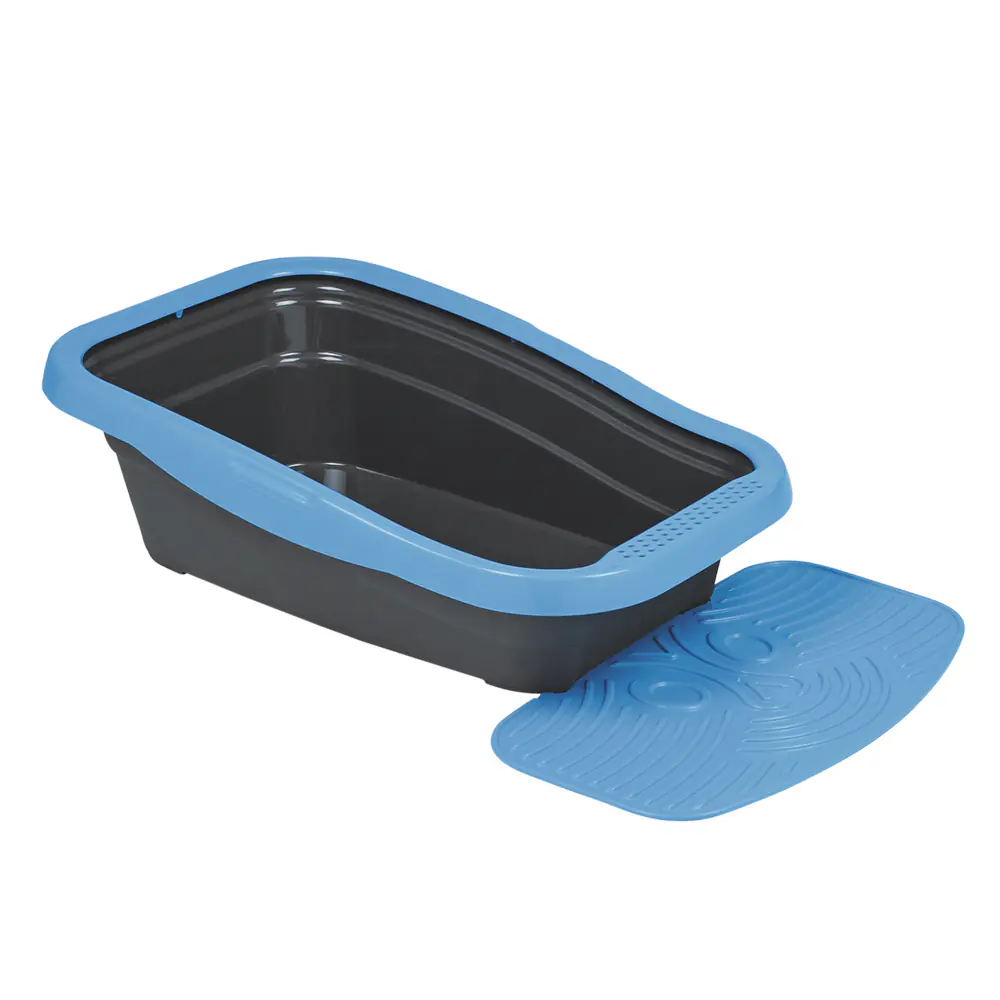 Nobby Katzentoilette Nella Kit grau/schwarz 56 x 36,5 x 18 cm