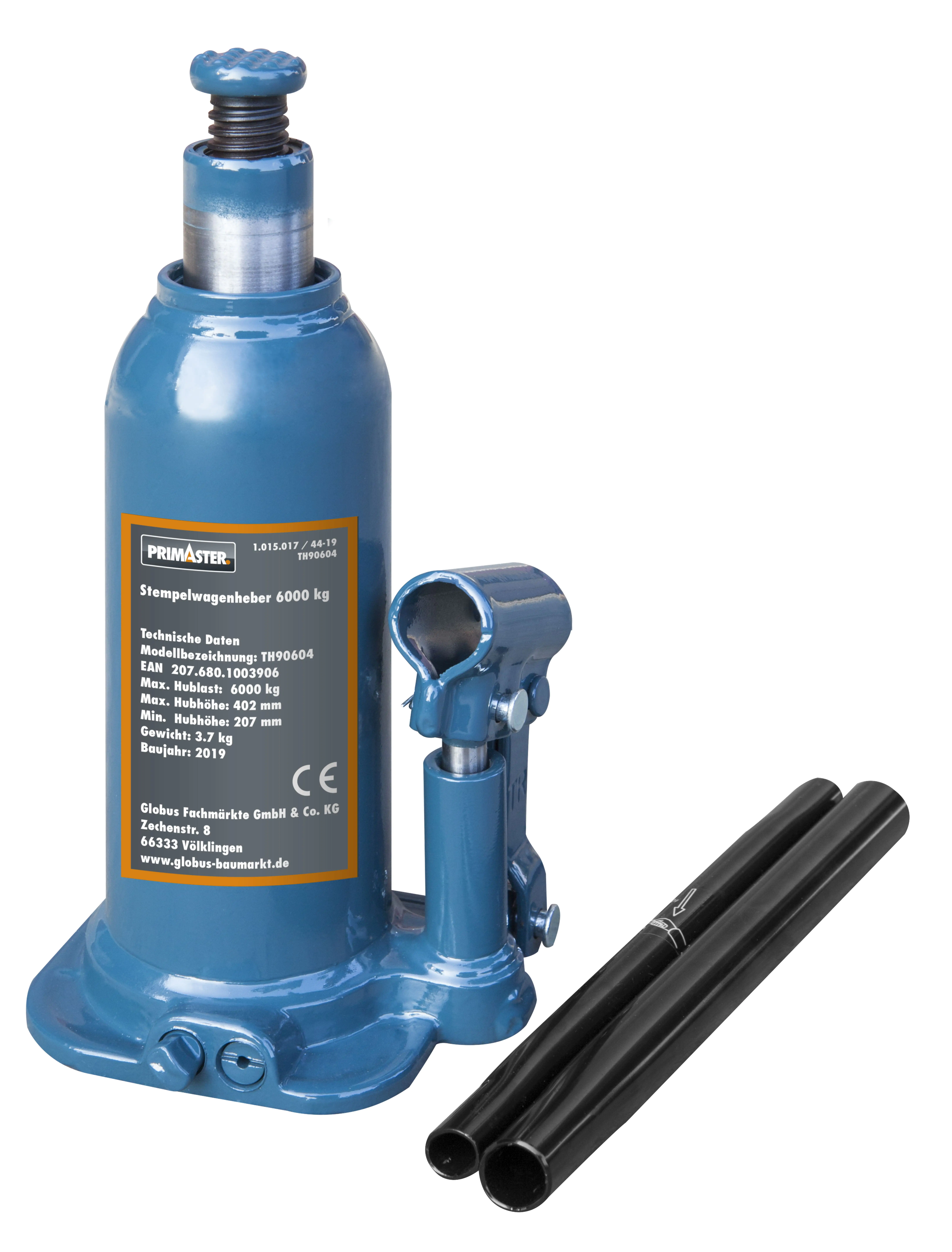 Primaster Stempelwagenheber 6000 kg Primaster Stempelwagenheber 6000 kg