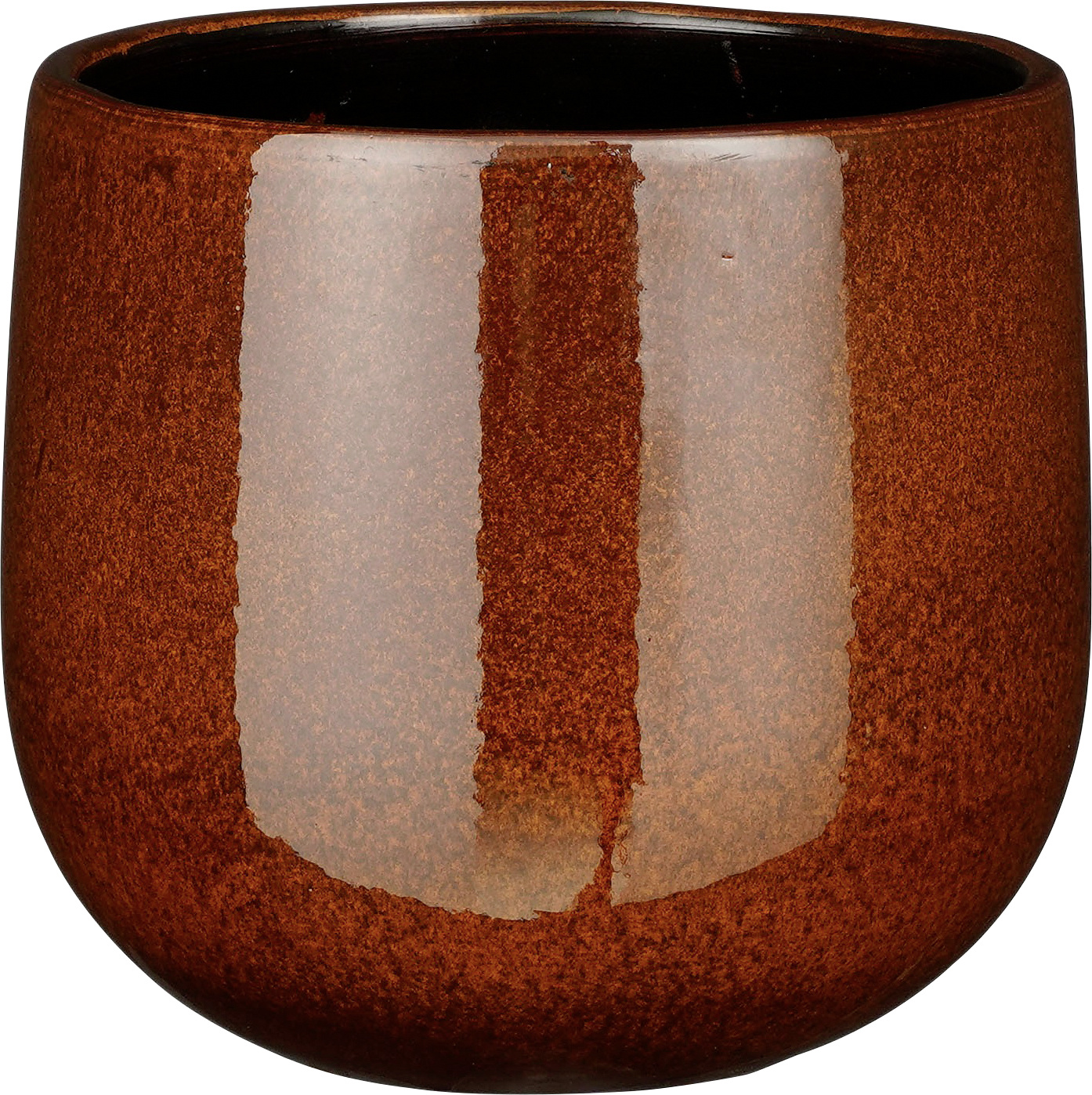 Mica Decorations Topf Pablo ceramic 16 x 18 cm braun