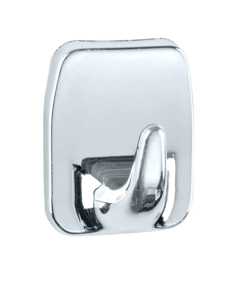 Wenko Universal-Haken Kunststoff, chrom, 2er-Set