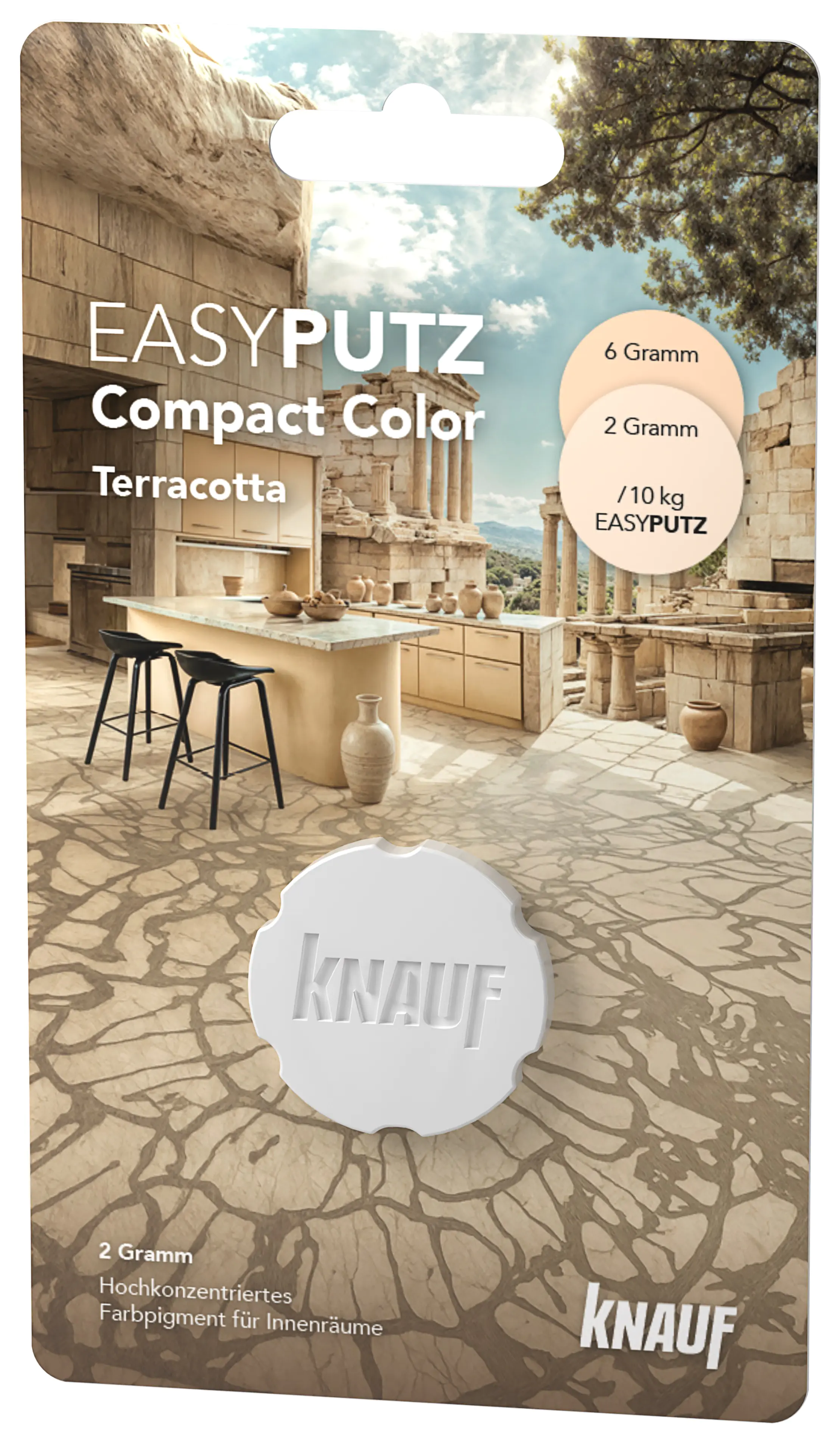 Knauf Farbpigment Compact Color terracotta 2 g Knauf Farbpigment Compact Color terracotta 2 g