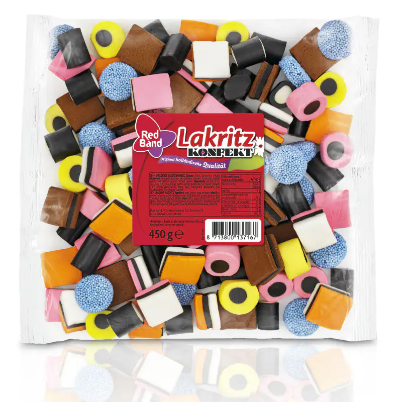 Red Band Lakritz Konfekt 450 g