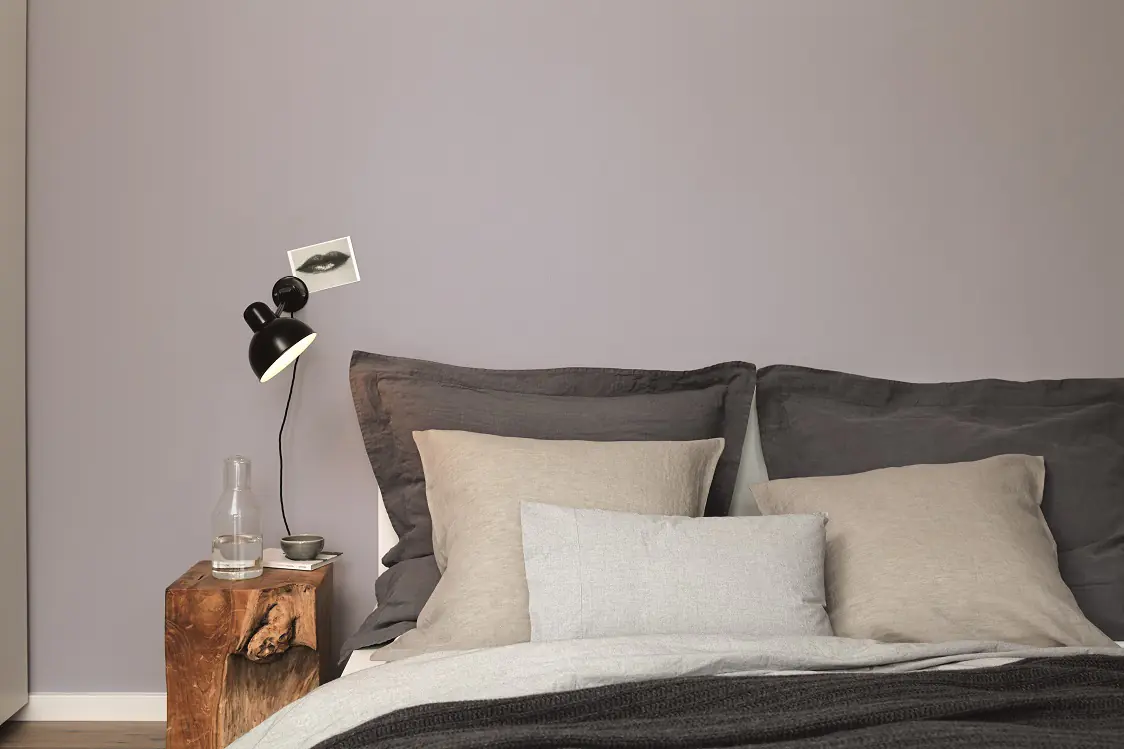 Alpina Feine Farben Wandfarbe No. 20 Leiser Moment - graziles graulila 2,5 L