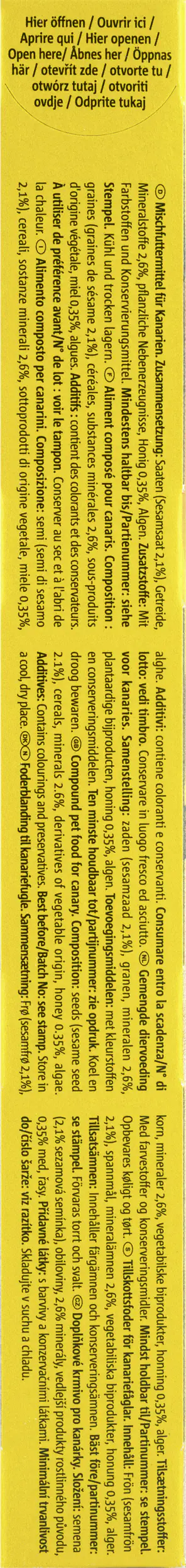 Vitakraft Kräcker® Honig & Sesam 2 Stück / 60 g Vitakraft Kräcker® Honig & Sesam 2 Stück / 60 g