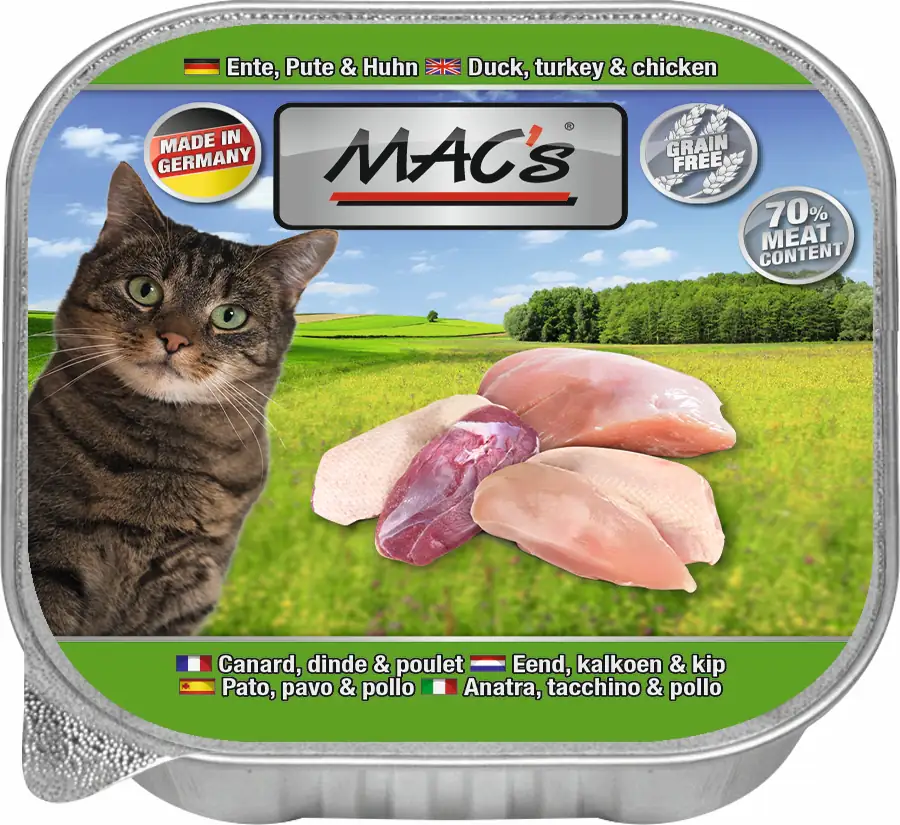 Macs Cat Ente, Pute & Huhn 100 g