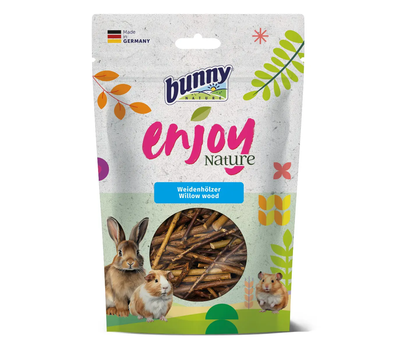 Bunny Nature Nagersnack enjoy Nature Weidenhölzer 100 g