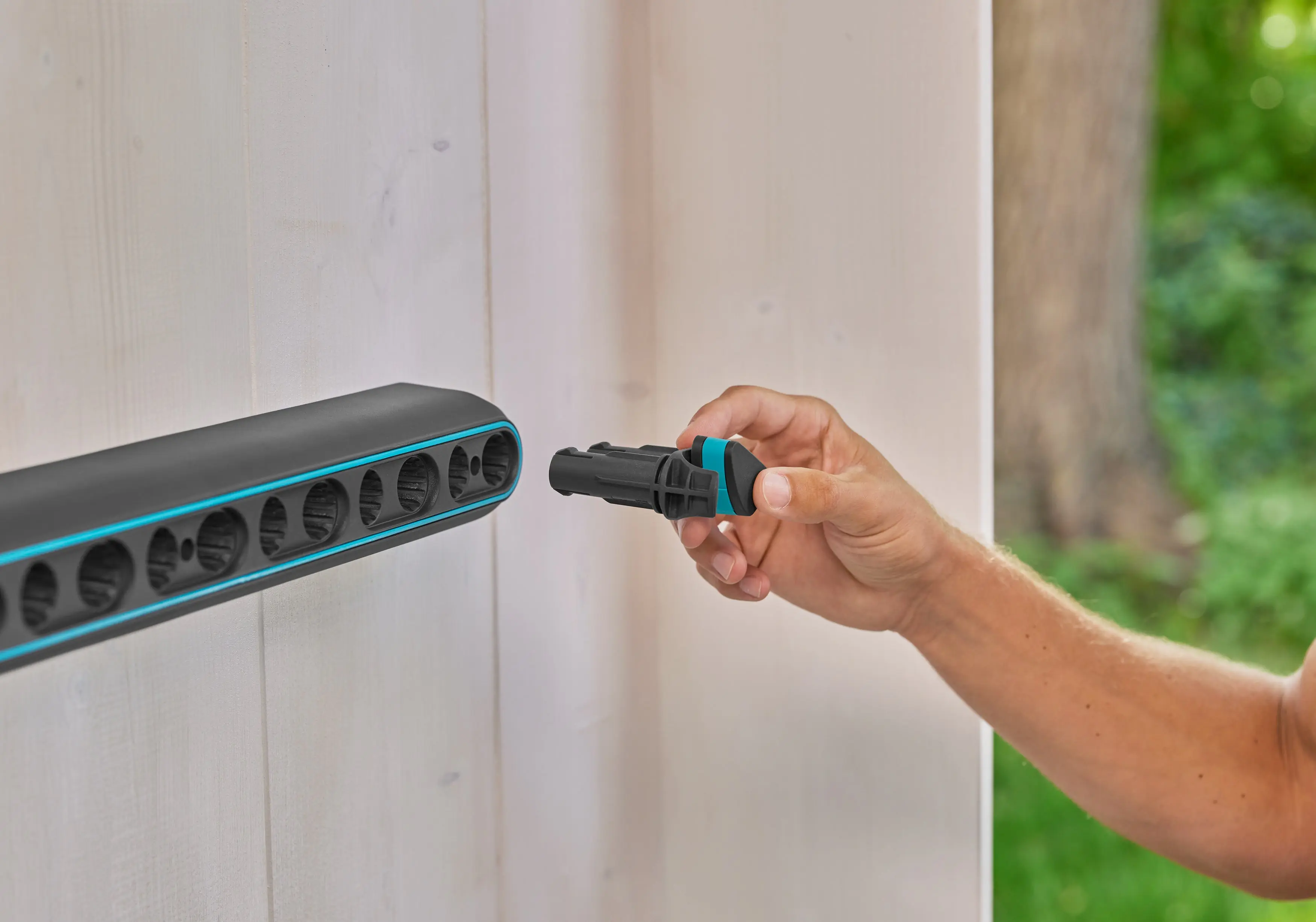 Gardena Stielhalter für Geräteleiste Flex Combisystem Gardena Stielhalter für Geräteleiste Flex Combisystem