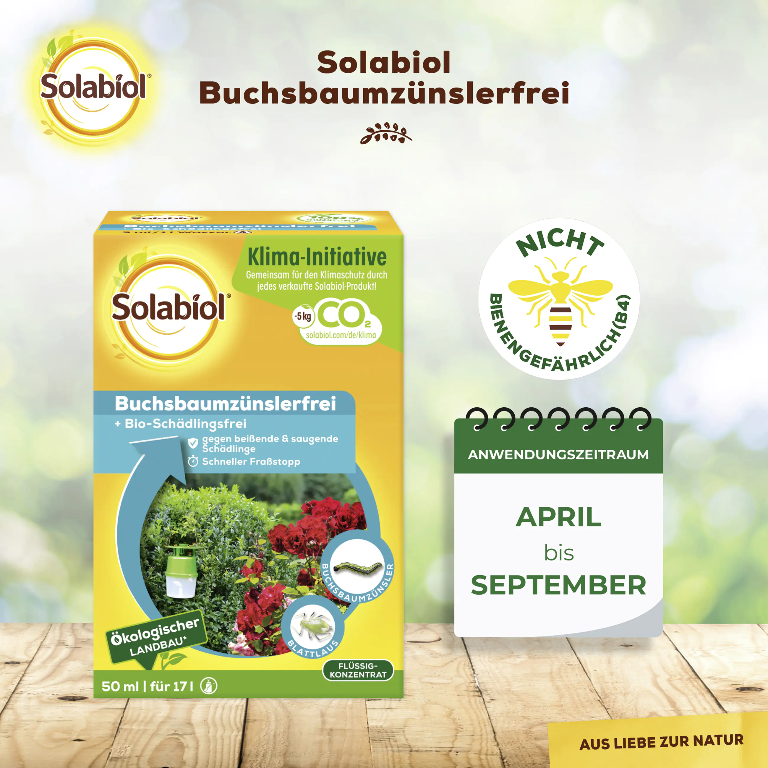 Solabiol Buchsbaumzünslerfrei 50 ml