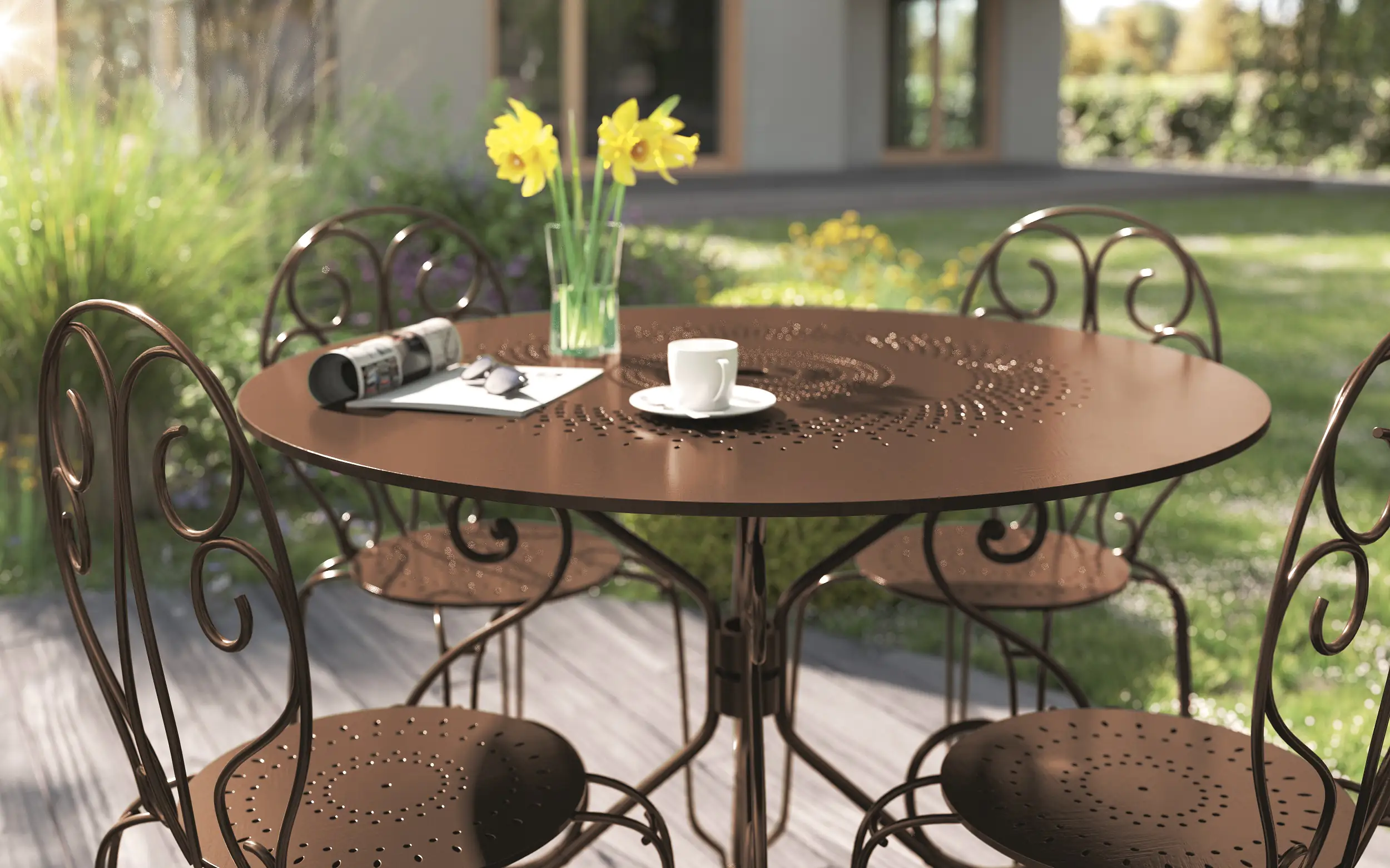 Alpina Metallschutz-Lack Anti-Rost 2,5 L braun glänzend Alpina Metallschutz-Lack Anti-Rost 2,5 L braun glänzend