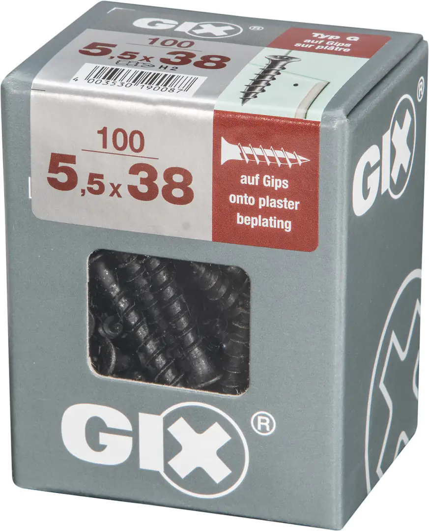 Spax Schnellbauschrauben 5.5 x 38 mm PH 2 - 100 Stk. Spax Schnellbauschrauben 5.5 x 38 mm PH 2 - 100 Stk.