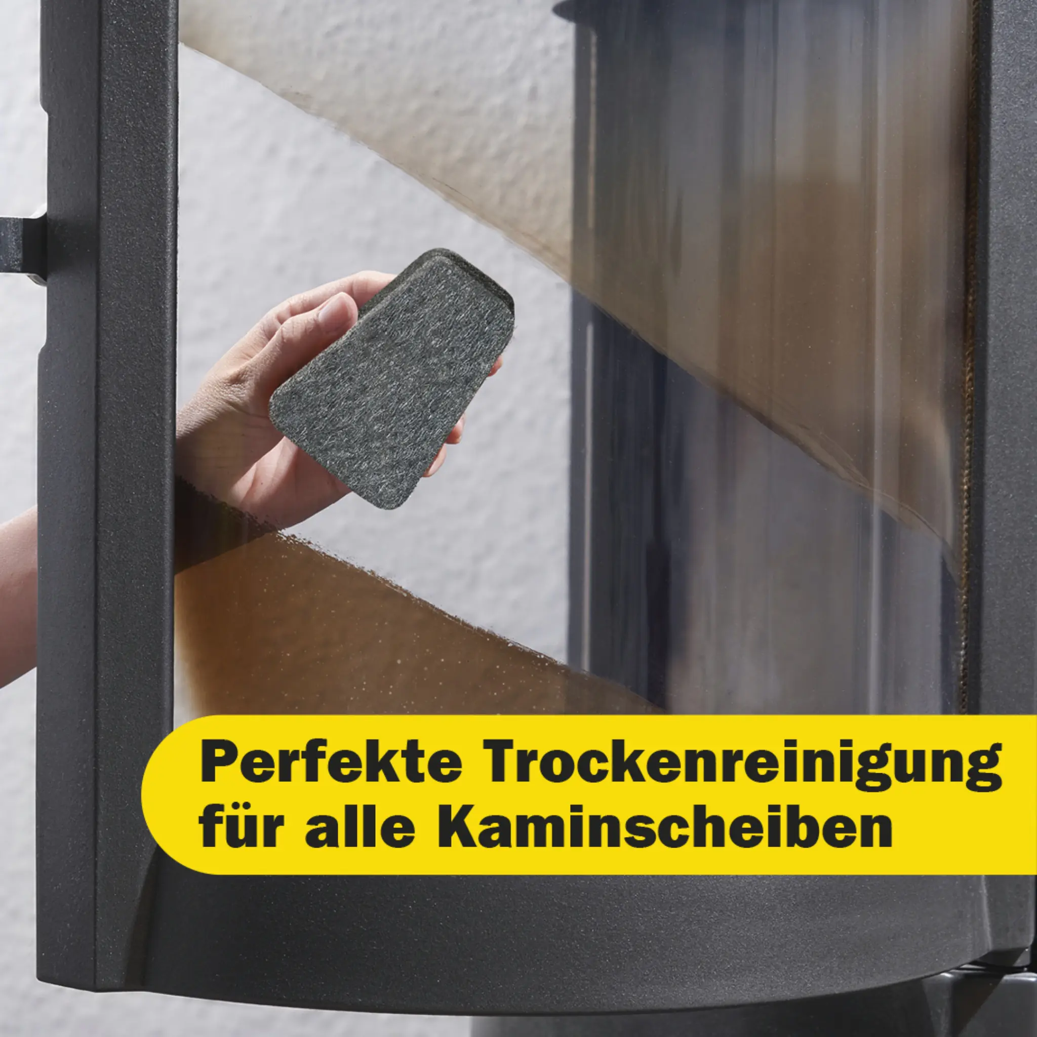 Rakso Kaminscheiben Reiniger Schwämme - 2 Stück