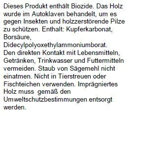 Rundkopfpfosten Kiefer 190 x 9 x 9 cm kesseldruckimprägniert